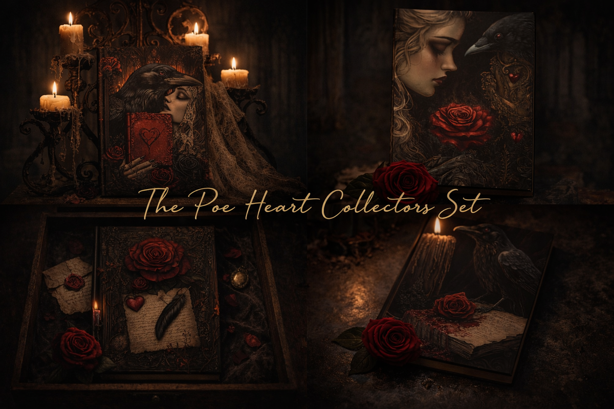 LOSS - Elegy for What the Raven Took | Gothic Hardcover Journal