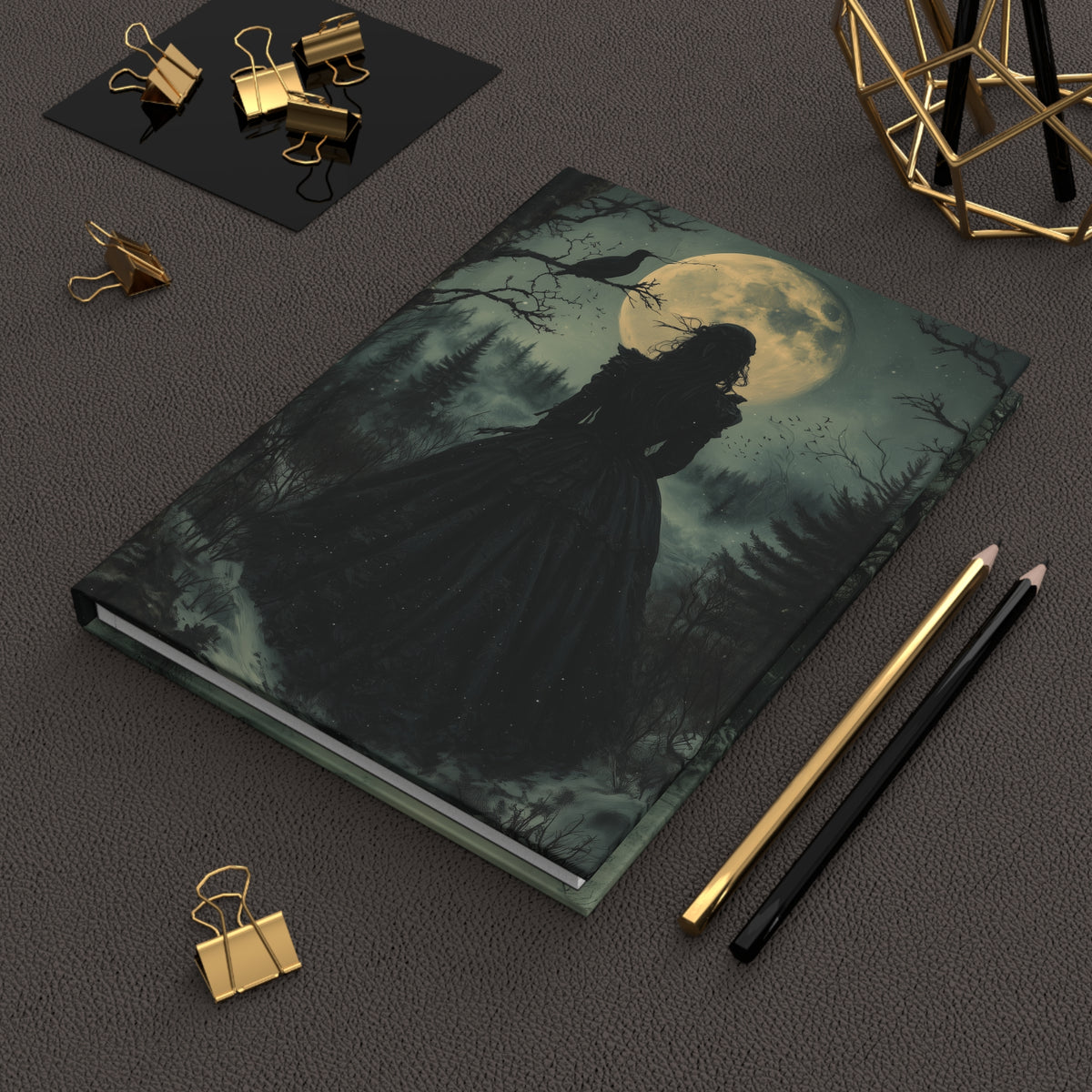 ABANDONMENT - Left to the Mercy of the World | Gothic Hardcover Journal