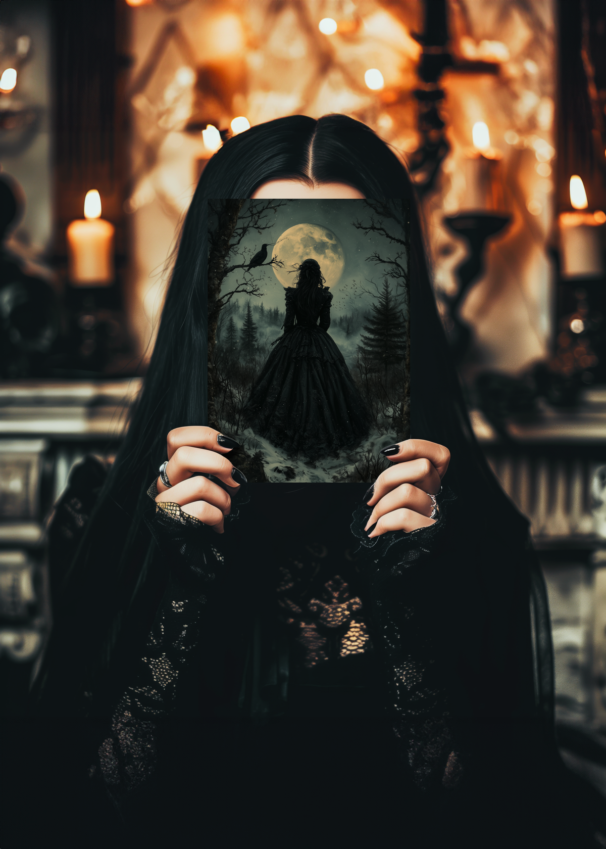 ABANDONMENT - Left to the Mercy of the World | Gothic Hardcover Journal