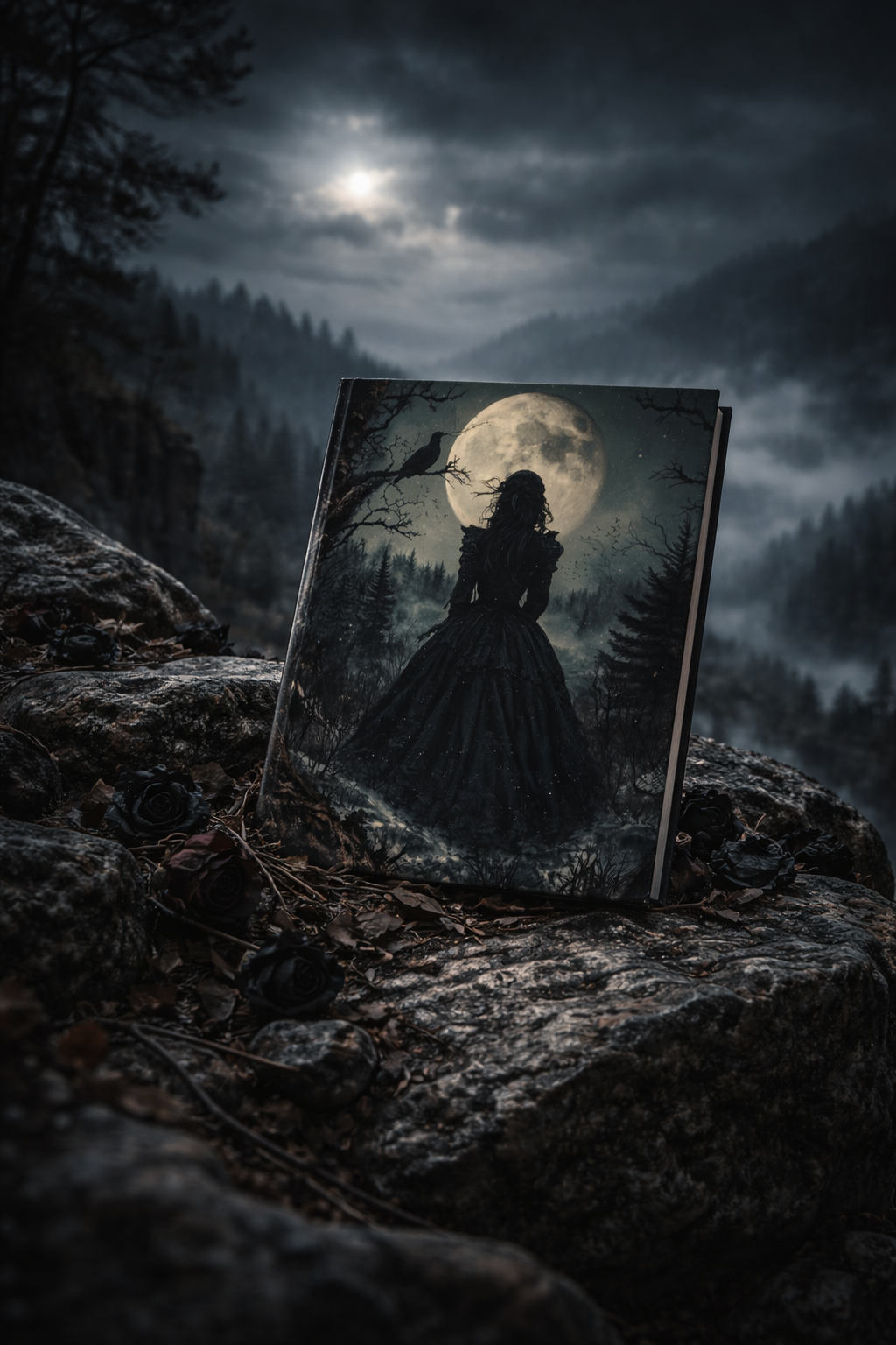 ABANDONMENT - Left to the Mercy of the World | Gothic Hardcover Journal