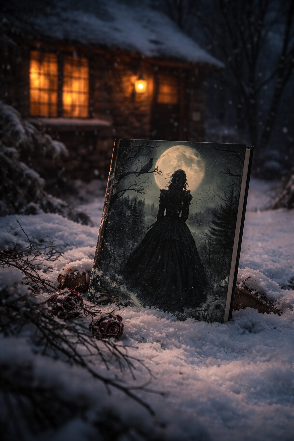 ABANDONMENT - Left to the Mercy of the World | Gothic Hardcover Journal