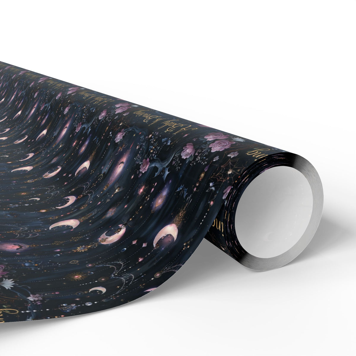 A Baby Is Brewing Witchy Celestial Moon Baby Shower Wrapping Paper
