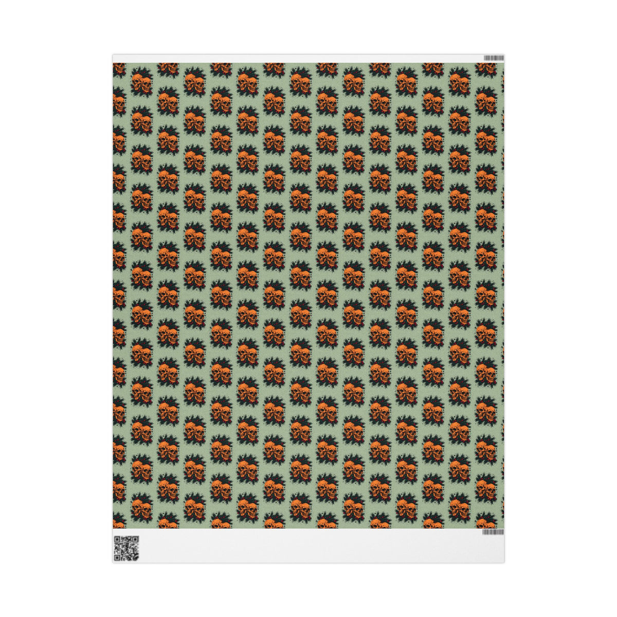 Conjoined Spirits Gothic Spooky Holiday Wrapping Paper