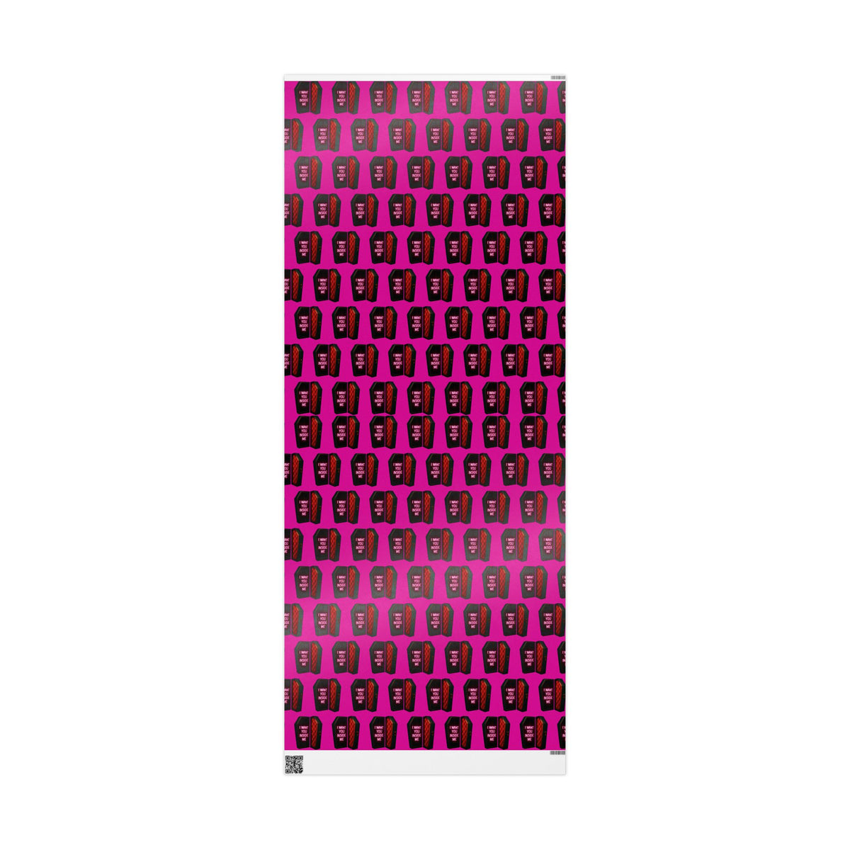 Coffin Lovers Gothic Valentine’s Wrapping Paper