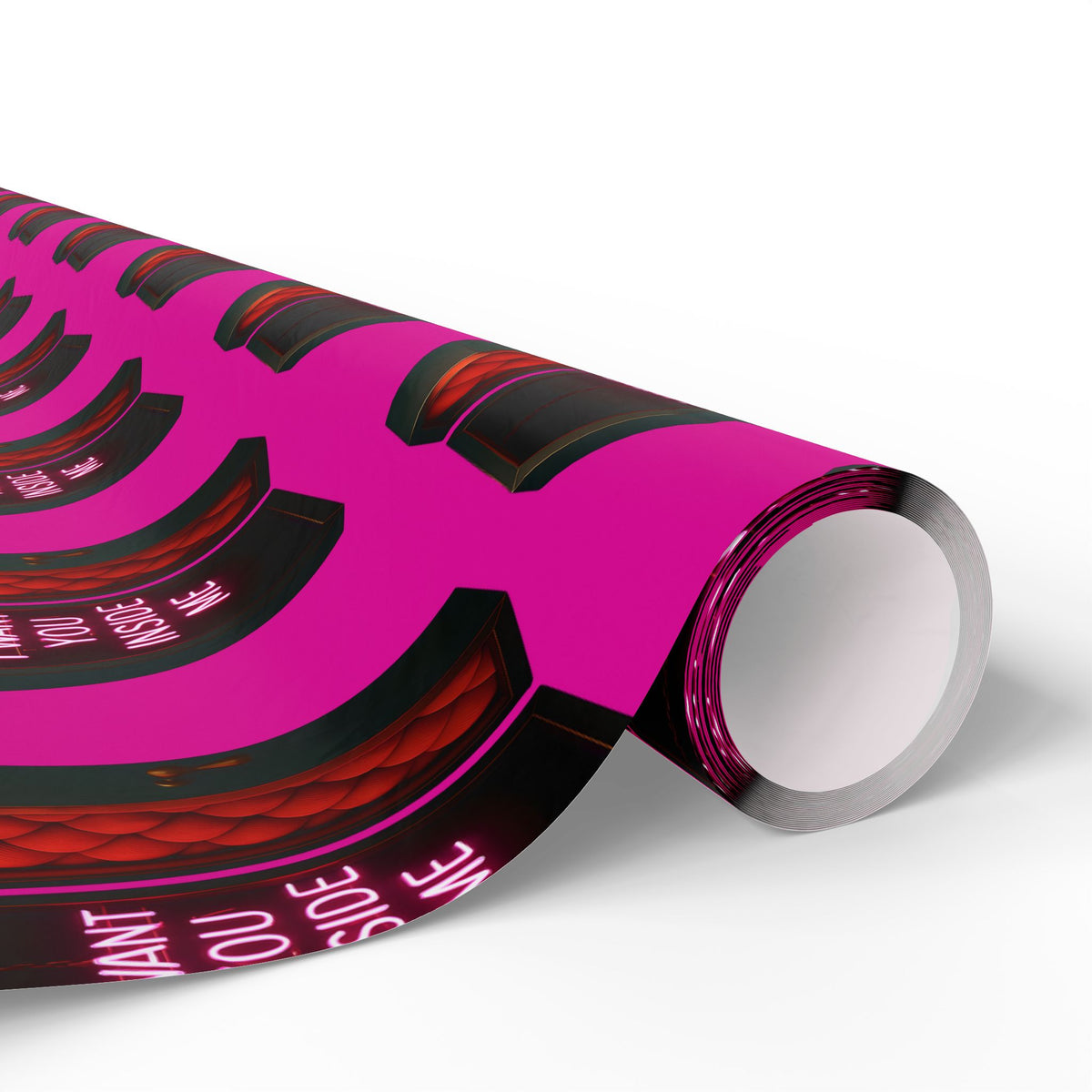 Coffin Lovers Gothic Valentine’s Wrapping Paper