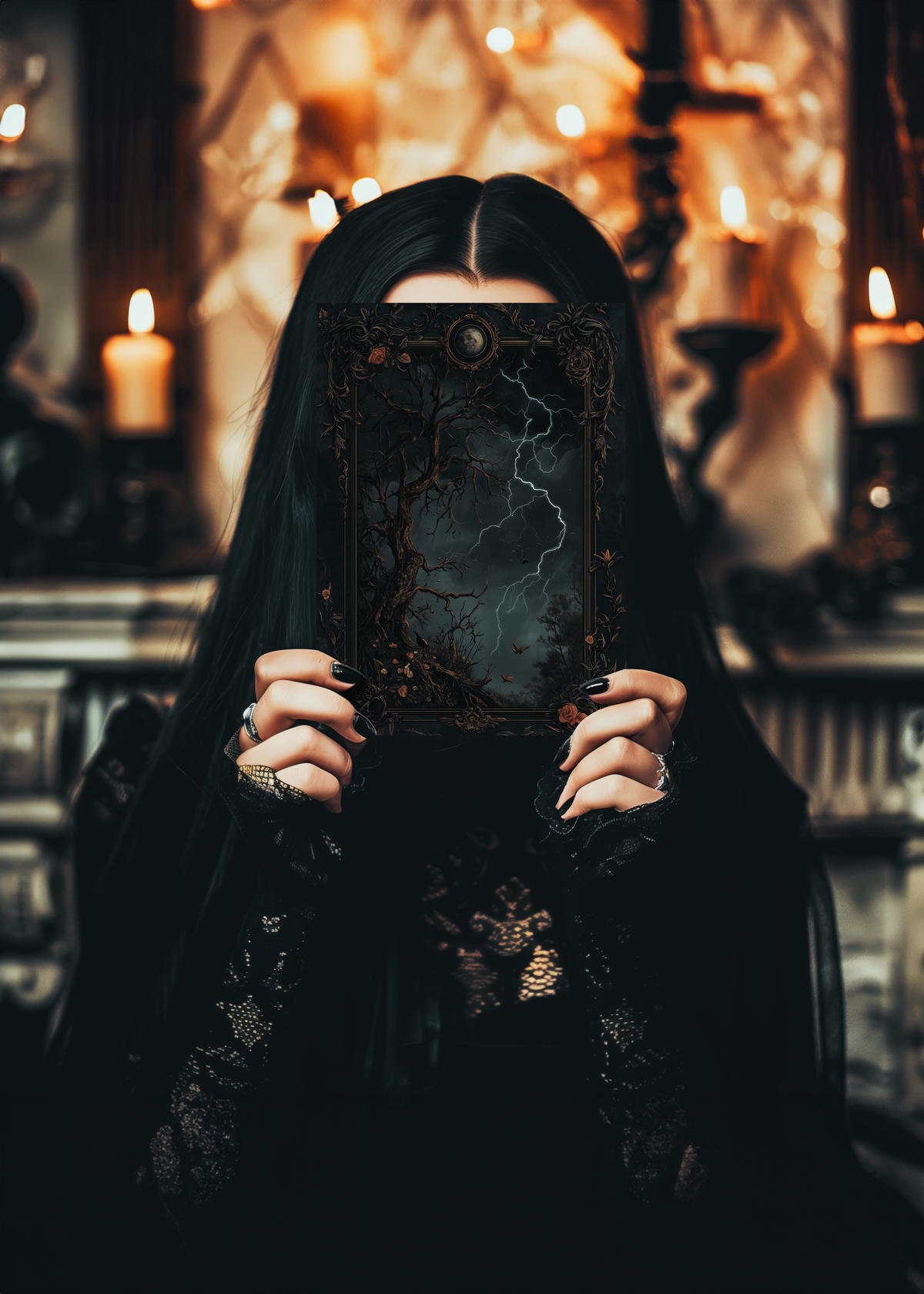 CREATION – The Spark That Should Not Have Lived | Gothic Hardcover Journal