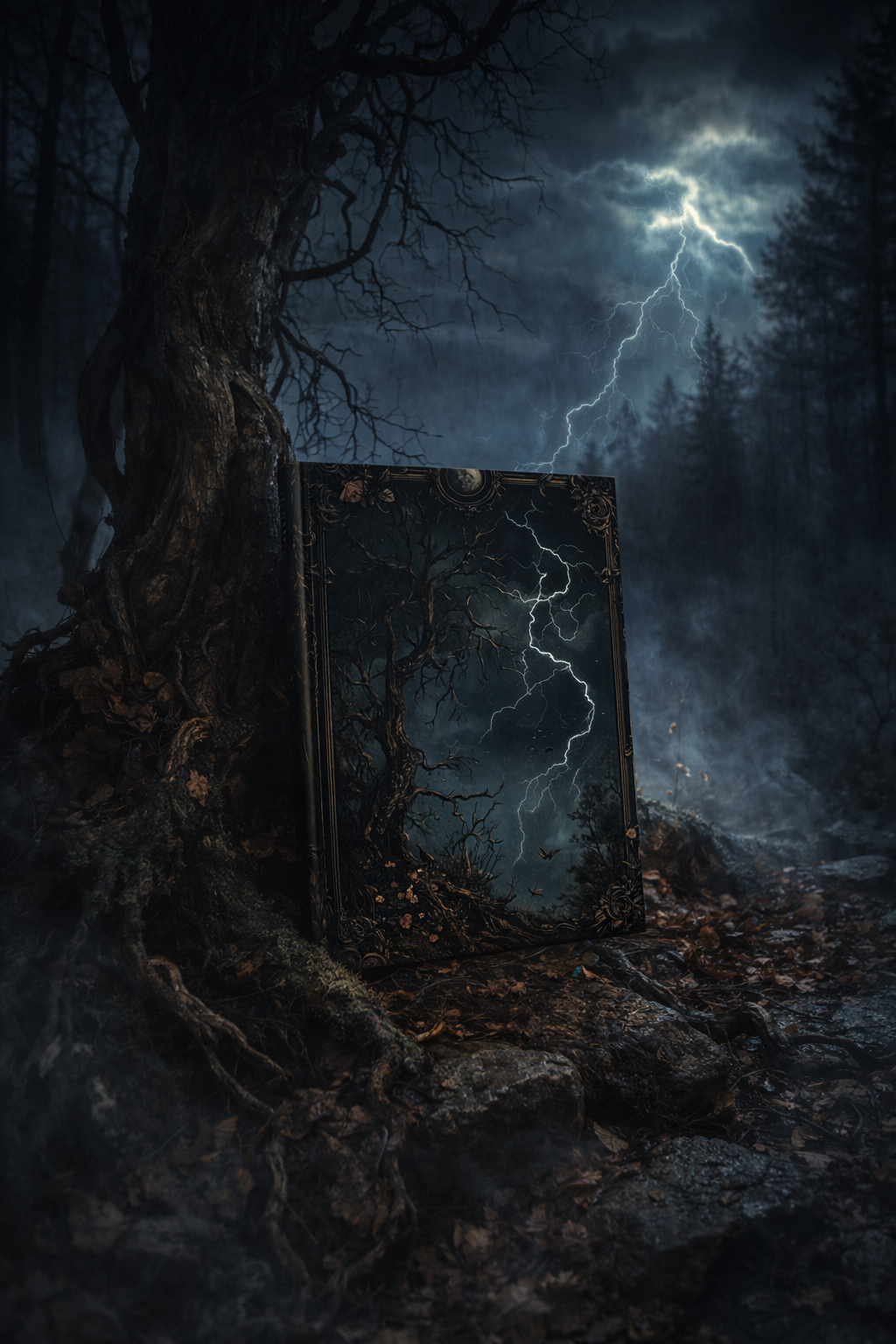 CREATION – The Spark That Should Not Have Lived | Gothic Hardcover Journal
