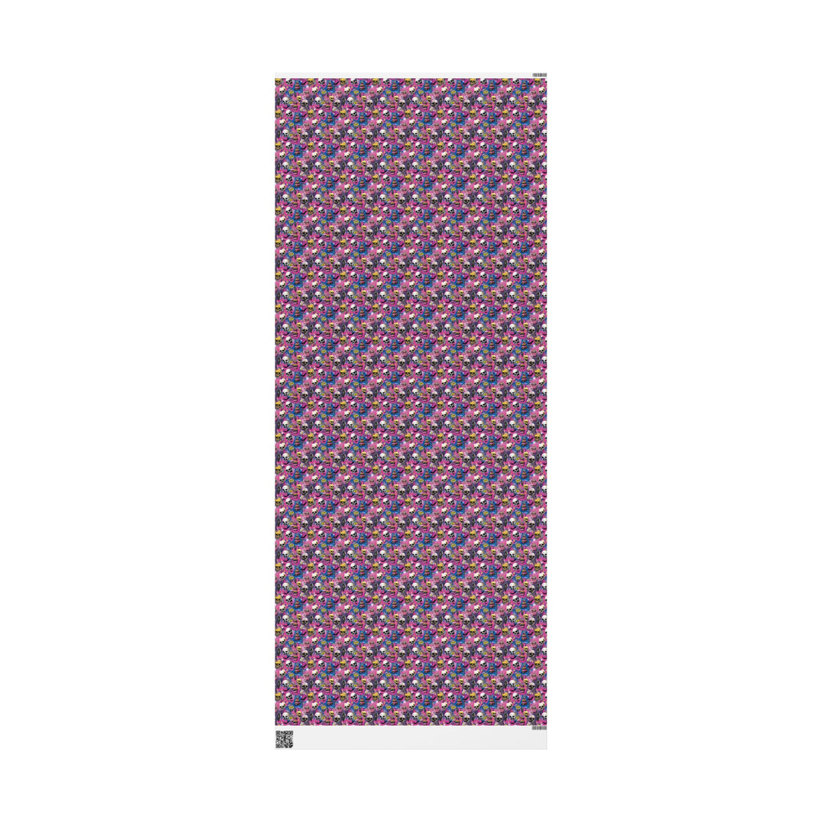 Neon Deathday Riot Zombie Punk Horro Goth Birthday Wrapping Paper