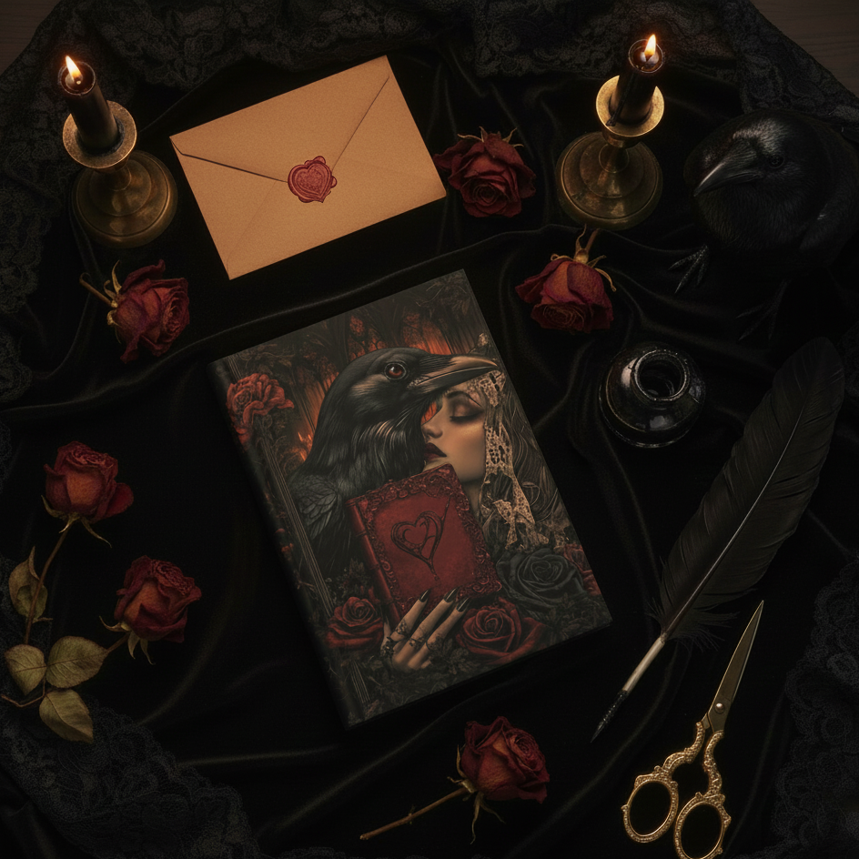 DEVOTION - The Vigil of a Faithful Heart | Gothic Hardcover Journal