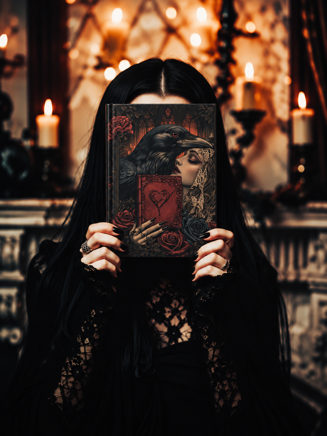 DEVOTION - The Vigil of a Faithful Heart | Gothic Hardcover Journal