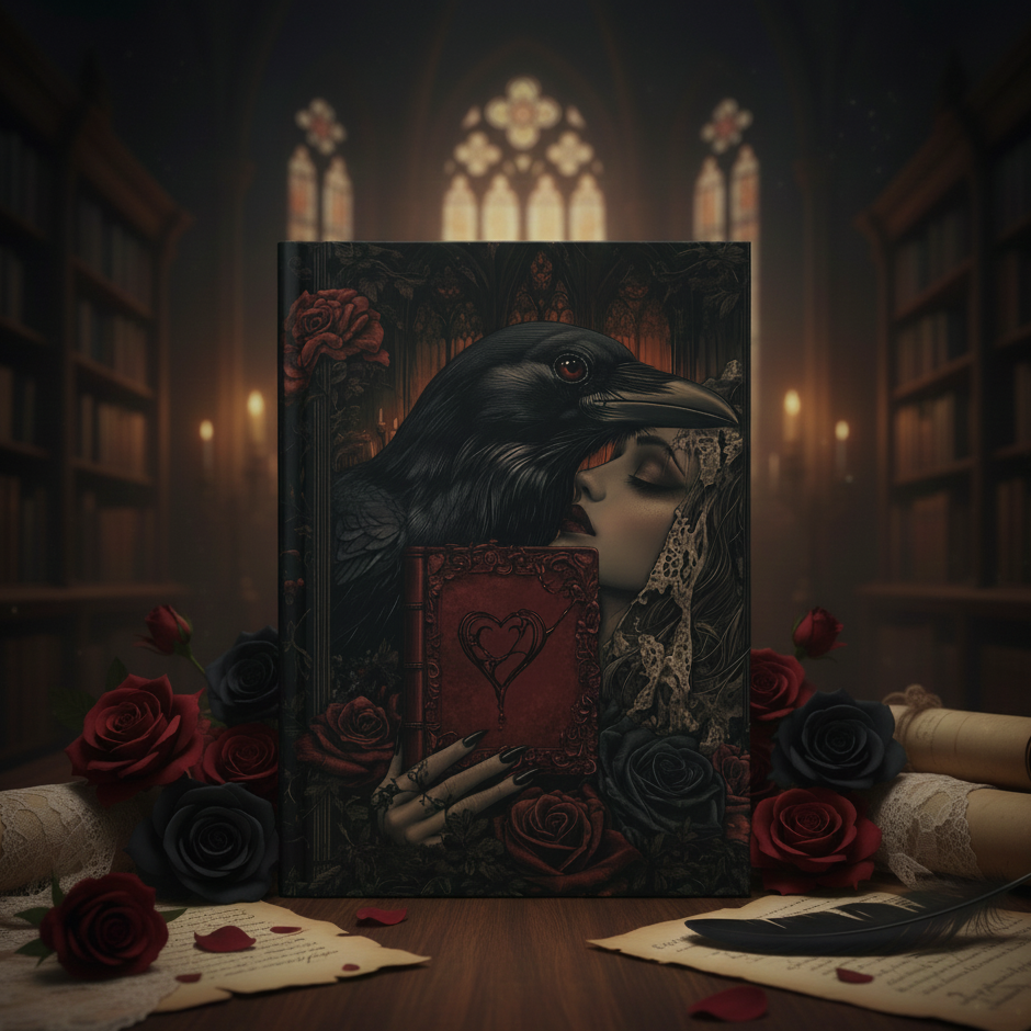 DEVOTION - The Vigil of a Faithful Heart | Gothic Hardcover Journal