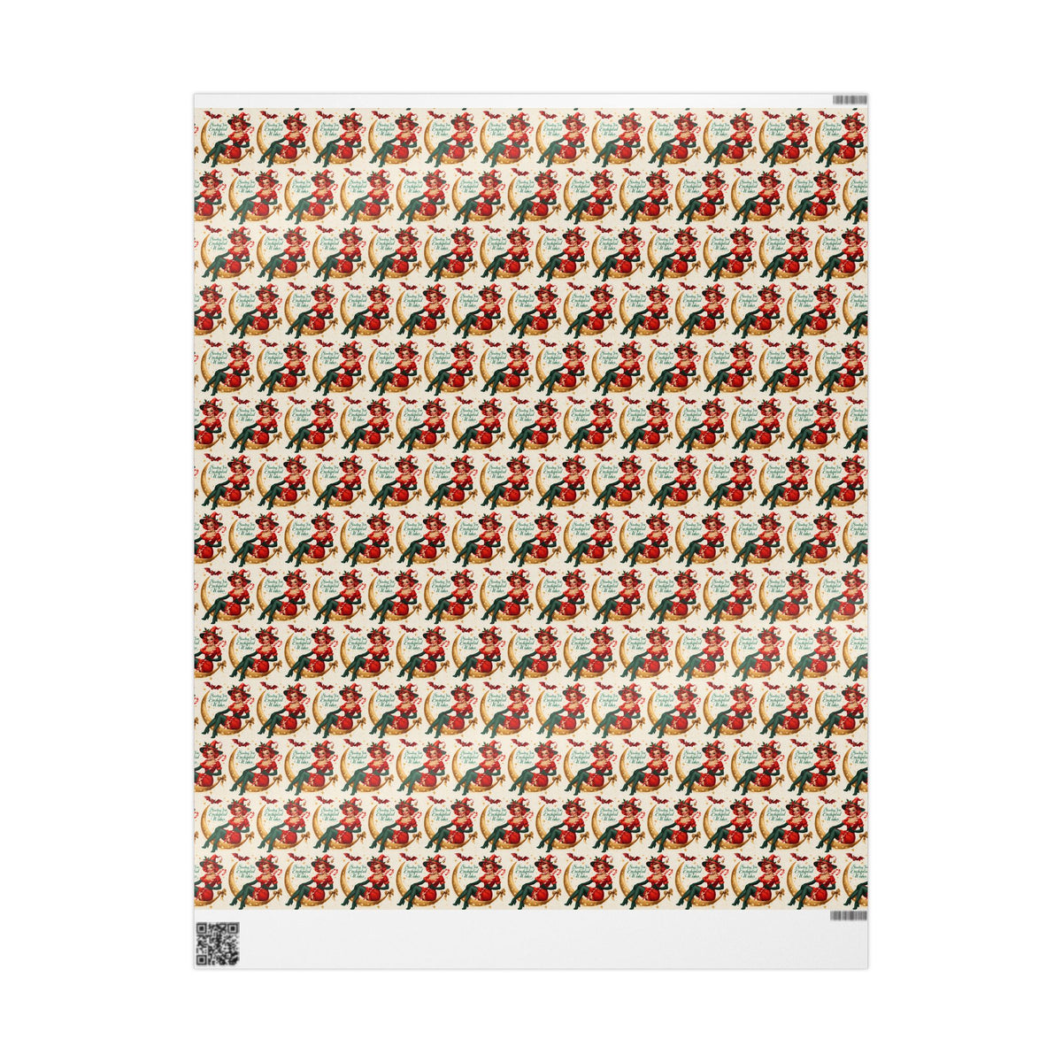 Enchanted Wishes Vintage Christmas Wrapping Paper