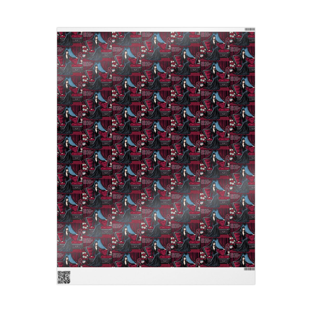 Eternally Yours Gothic Vampire Valentine’s Wrapping Paper