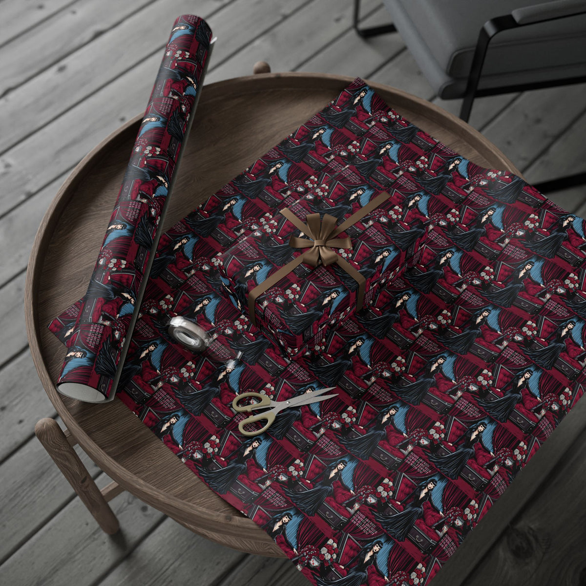 Eternally Yours Gothic Vampire Valentine’s Wrapping Paper