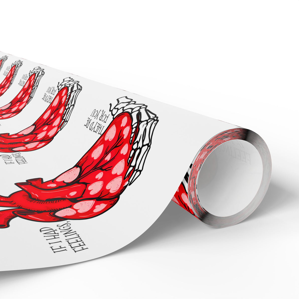 In My Feelings Gothic Valentine’s Wrapping Paper