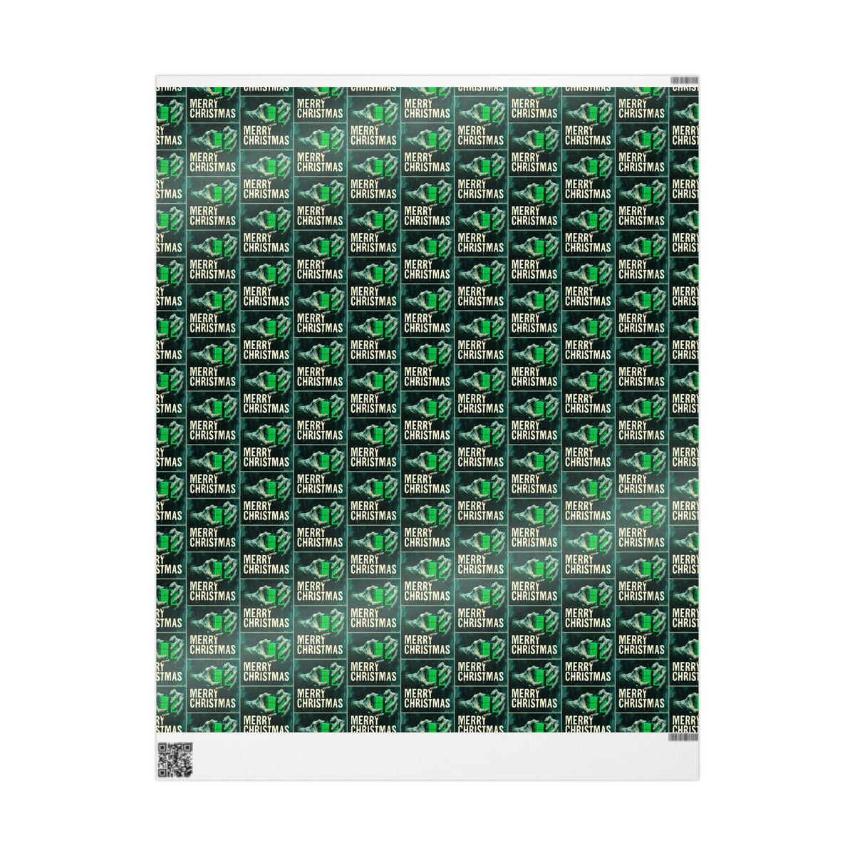 Grave Gift Exchange Zombie Christmas Horror Wrapping Paper