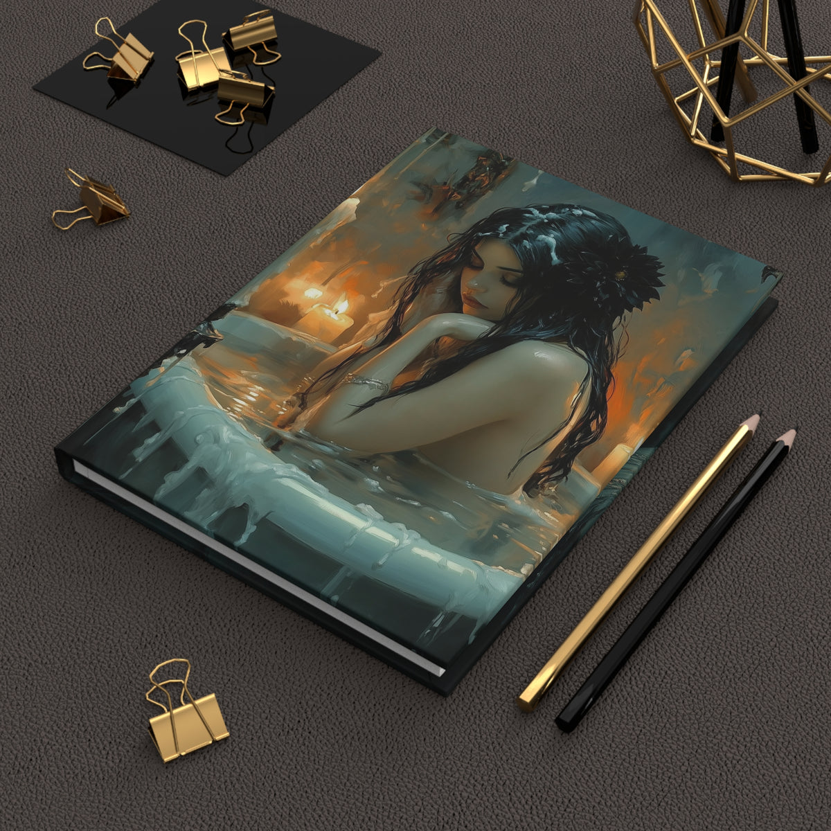Held Between My Teeth | Gothic Hardcover Journal