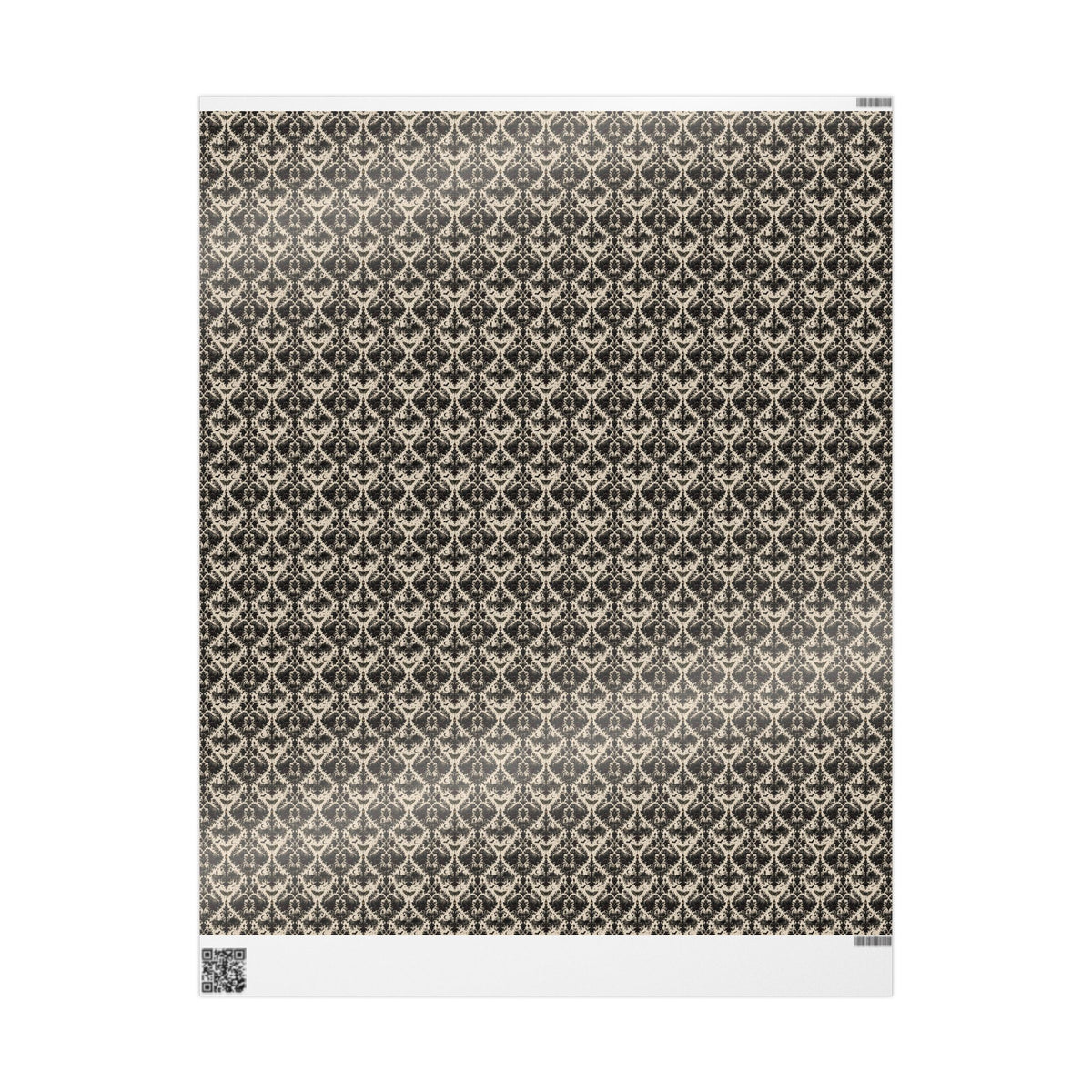 Hutto Hippo Nocturne Victorian Gothic Wrapping Paper