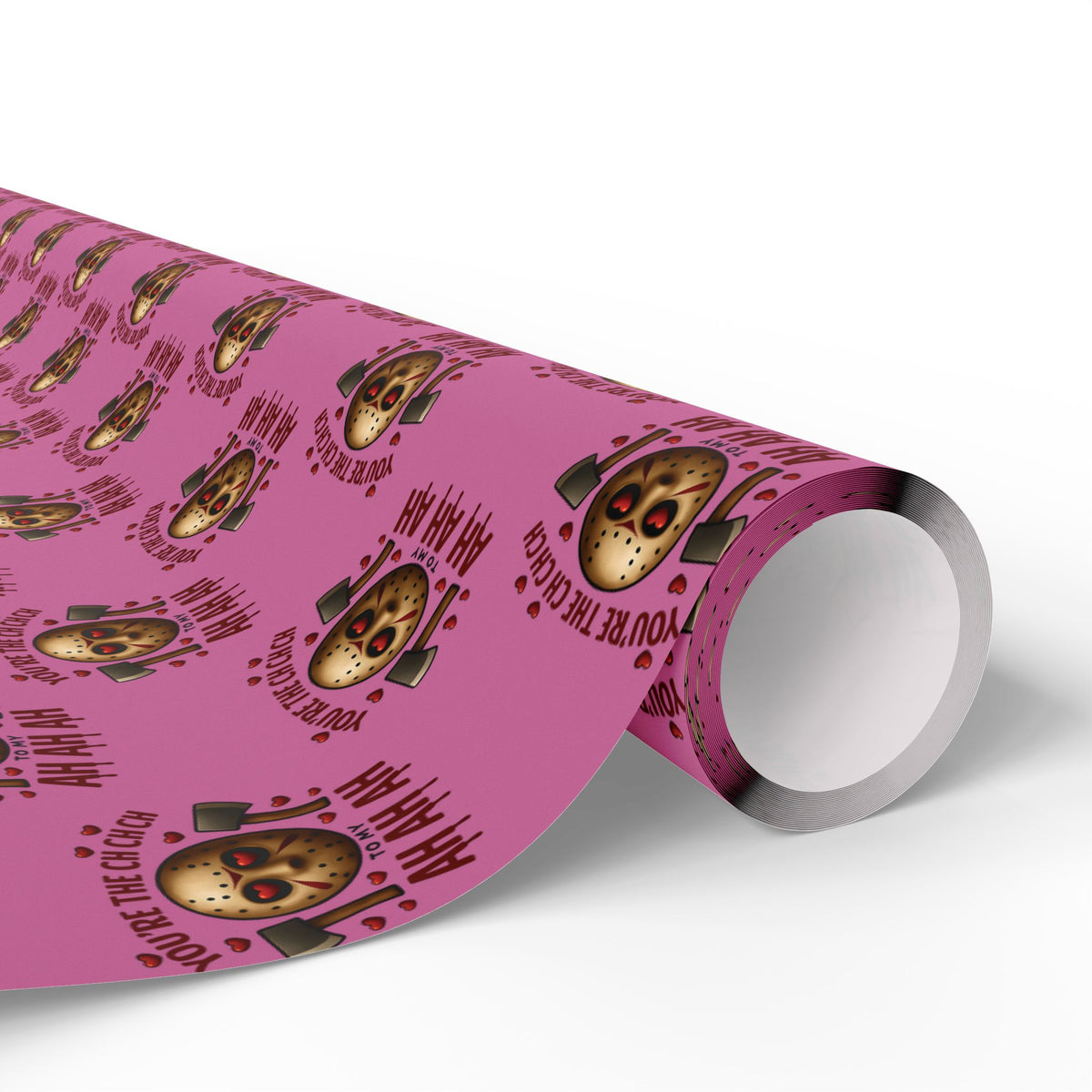 You're My Ch Ch CH Jason Inspired Valentine’s Wrapping Paper