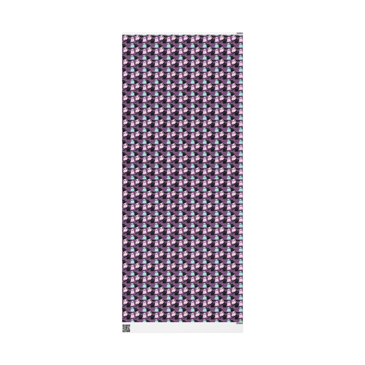 Little BOO Cute Ghost Baby Shower Wrapping Paper