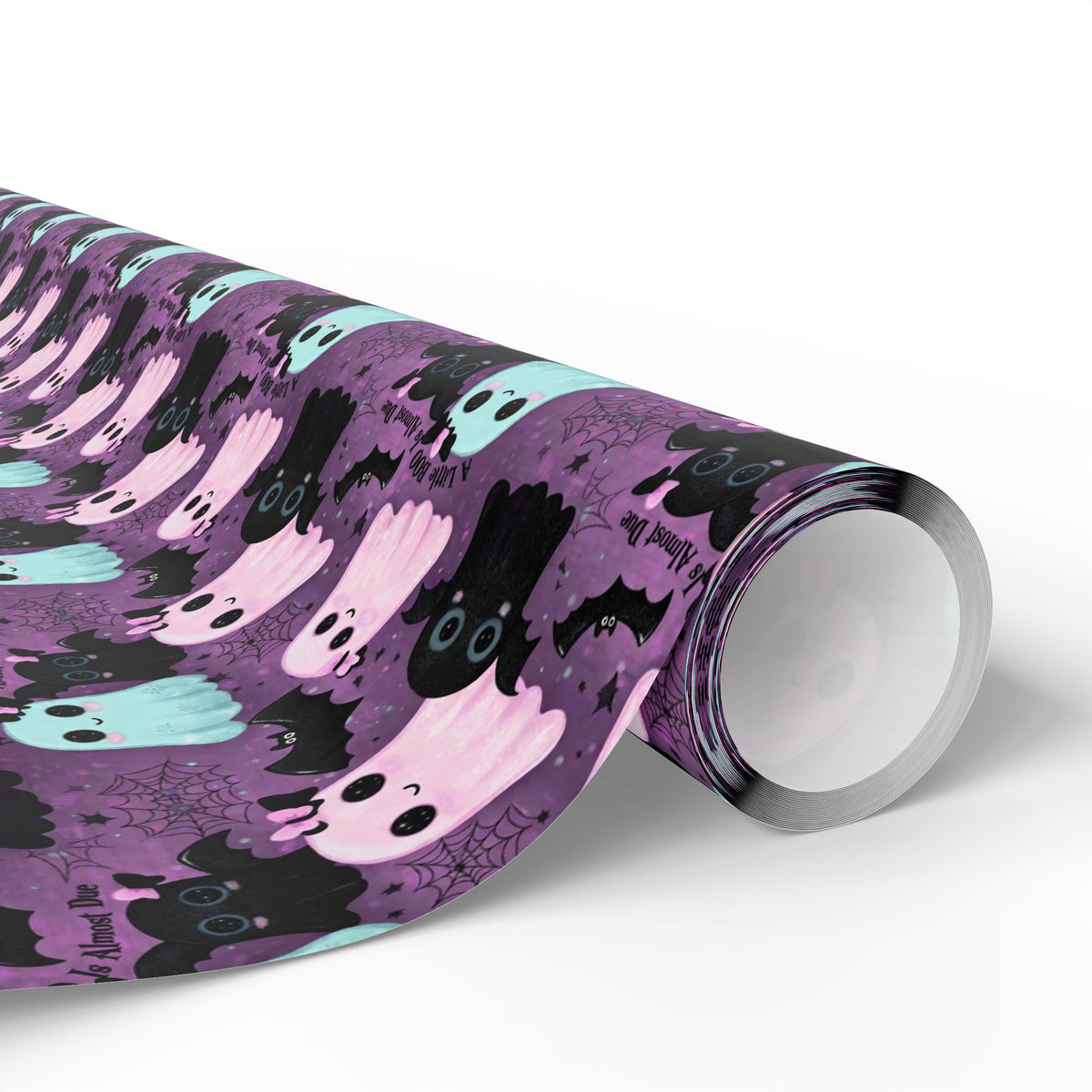Little BOO Cute Ghost Baby Shower Wrapping Paper