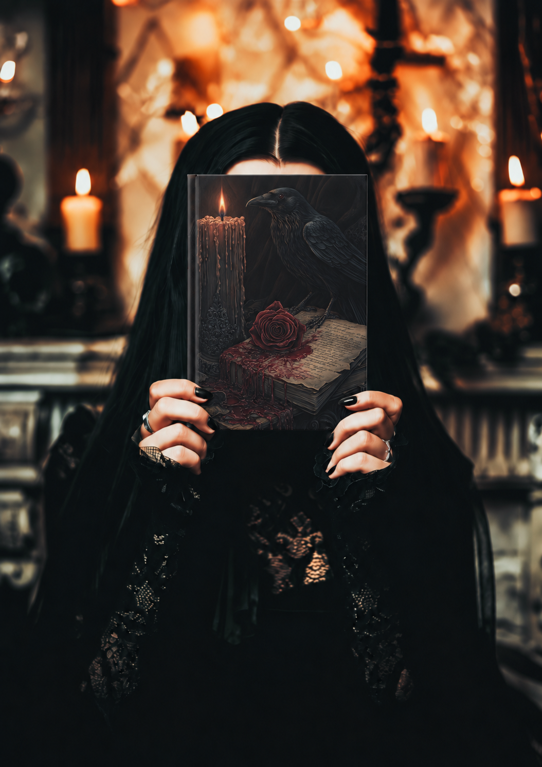 LOSS - Elegy for What the Raven Took | Gothic Hardcover Journal