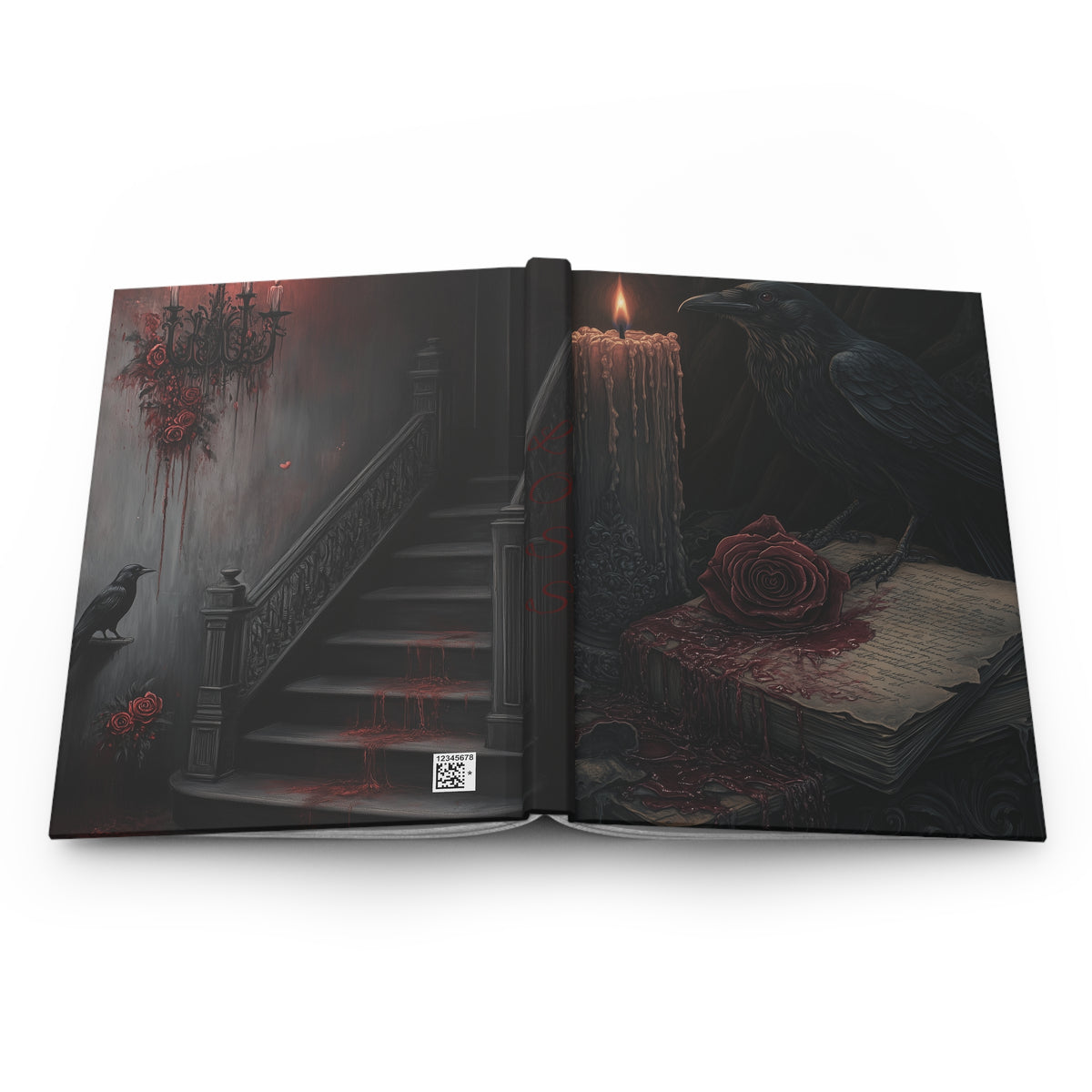 LOSS - Elegy for What the Raven Took | Gothic Hardcover Journal