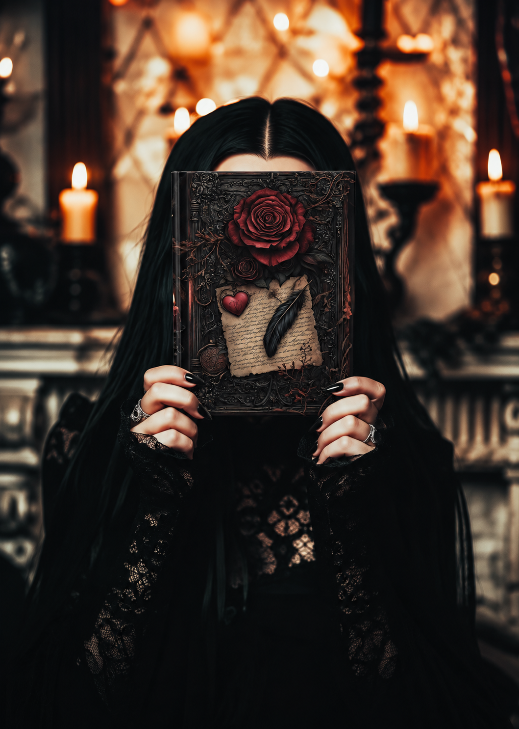 LOVE - The First Beating of a Doomed Heart Hardcover Journal Matte