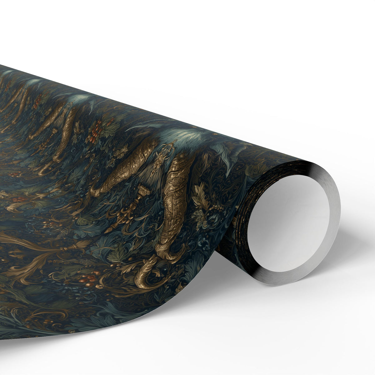 Midwinter Beast Gothic Krampus Christmas Wrapping Paper