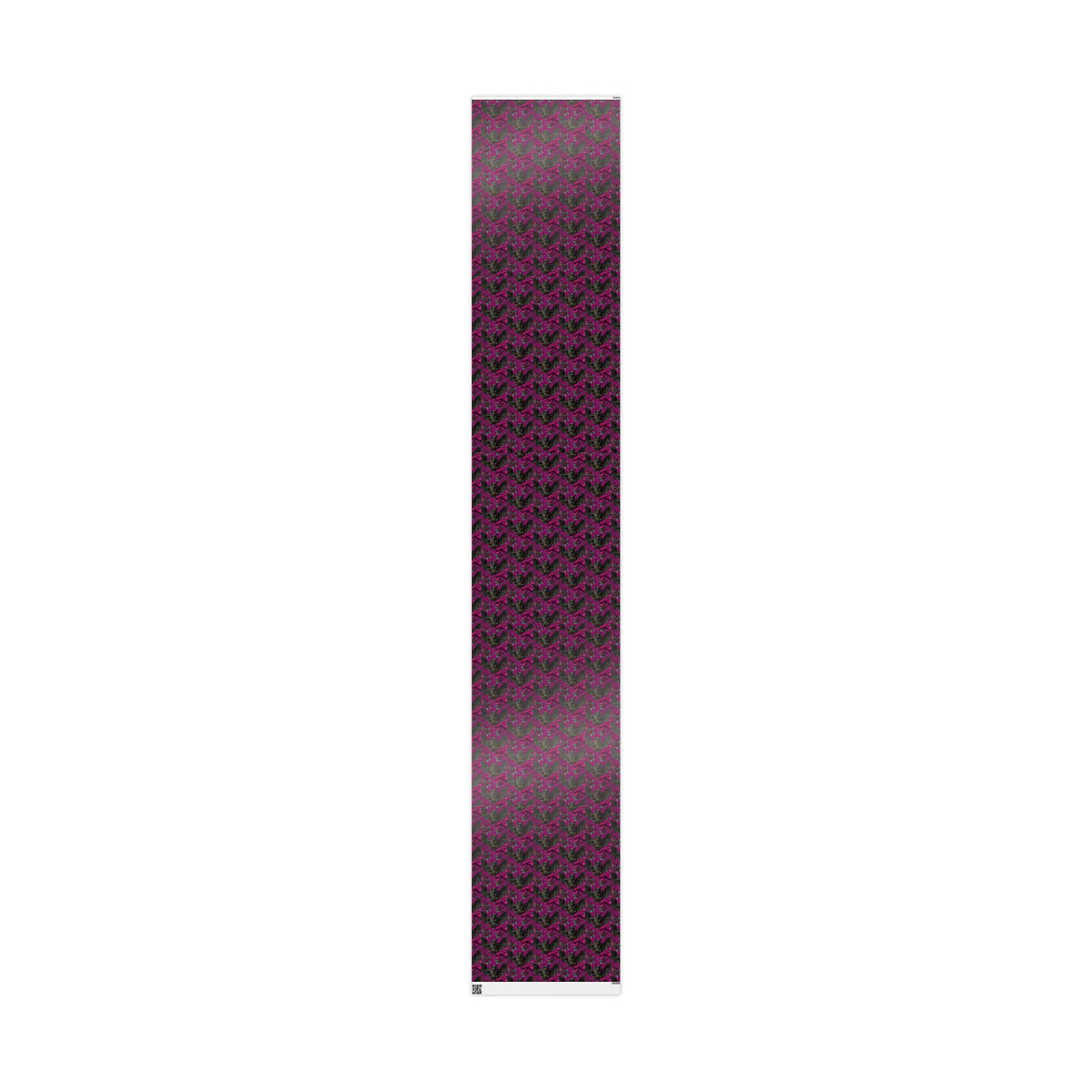 Magenta Holiday Dreams Gothic Bat Wrapping Paper