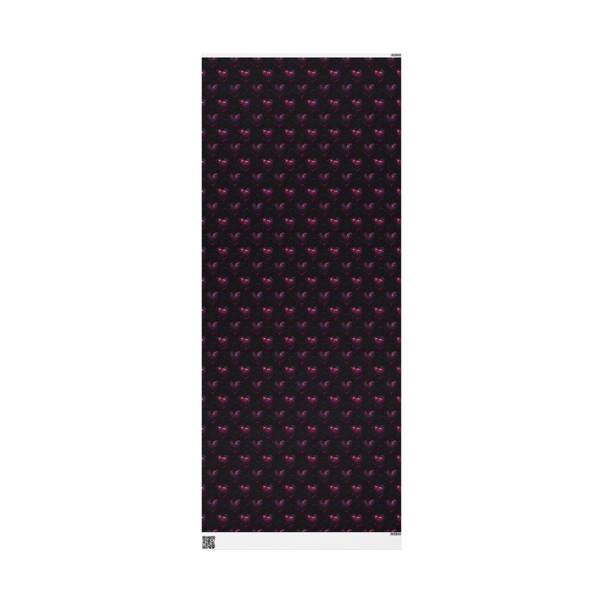 The Night Bled for You Dark Romance Bleeding Heart Gothic Valentines Wrapping Paper