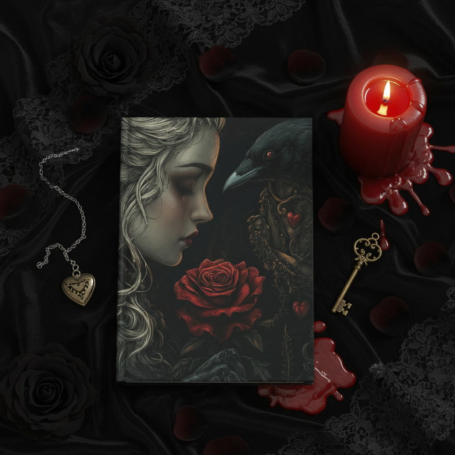 OBSESSION - When the Heart Refused the Grave | Gothic Hardcover Journal