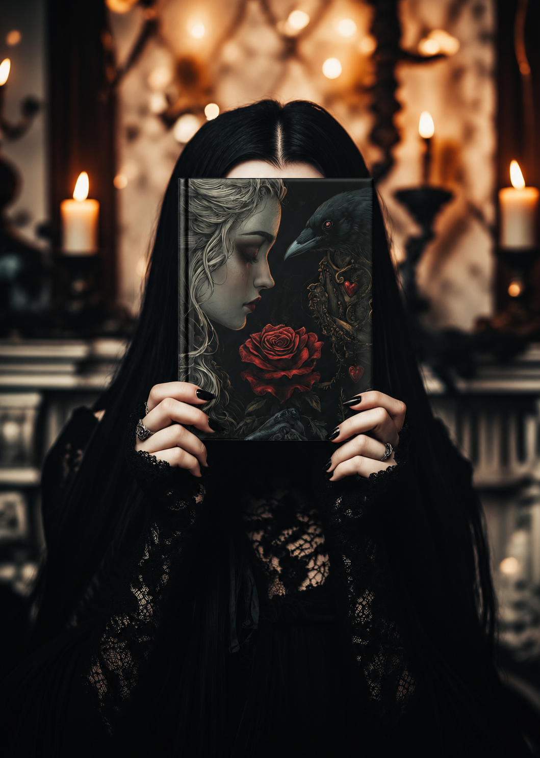 OBSESSION - When the Heart Refused the Grave | Gothic Hardcover Journal