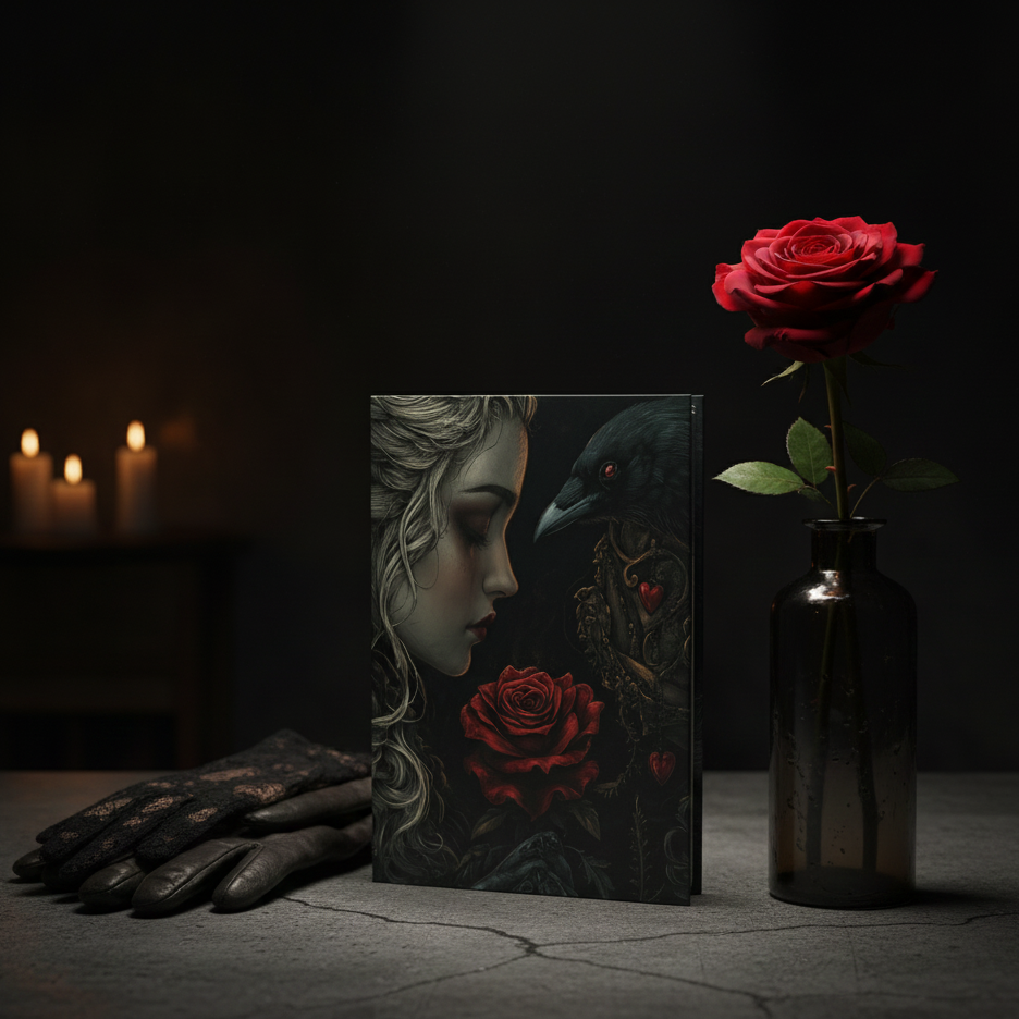 OBSESSION - When the Heart Refused the Grave | Gothic Hardcover Journal