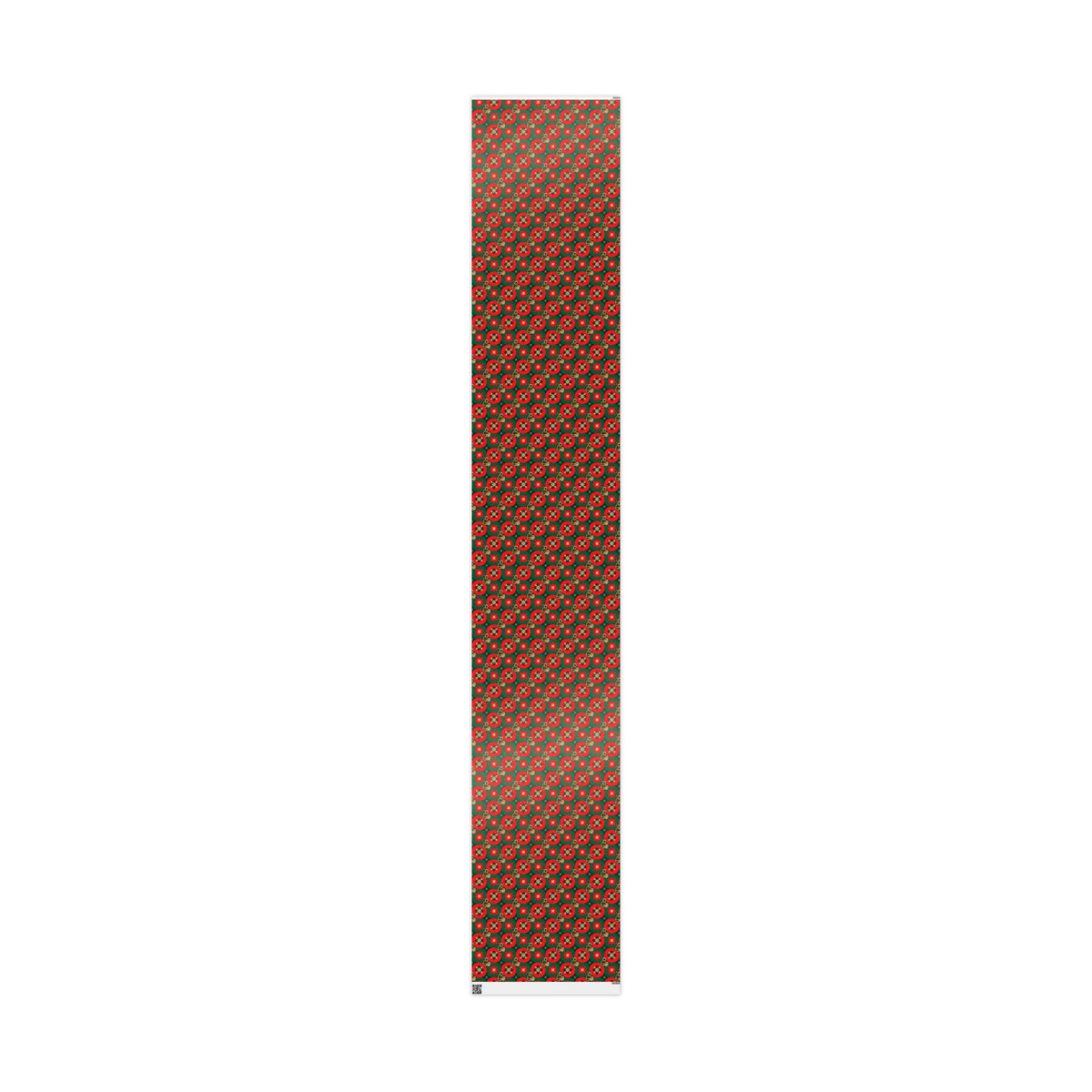 Ouija Pointer Red & Green Geometric Christmas Wrapping Paper