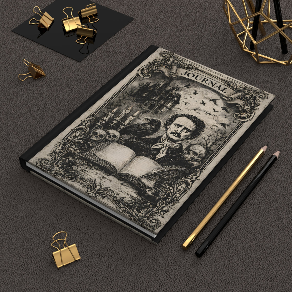 The House That Remembered Everything | Gothic Hardcover Journal
