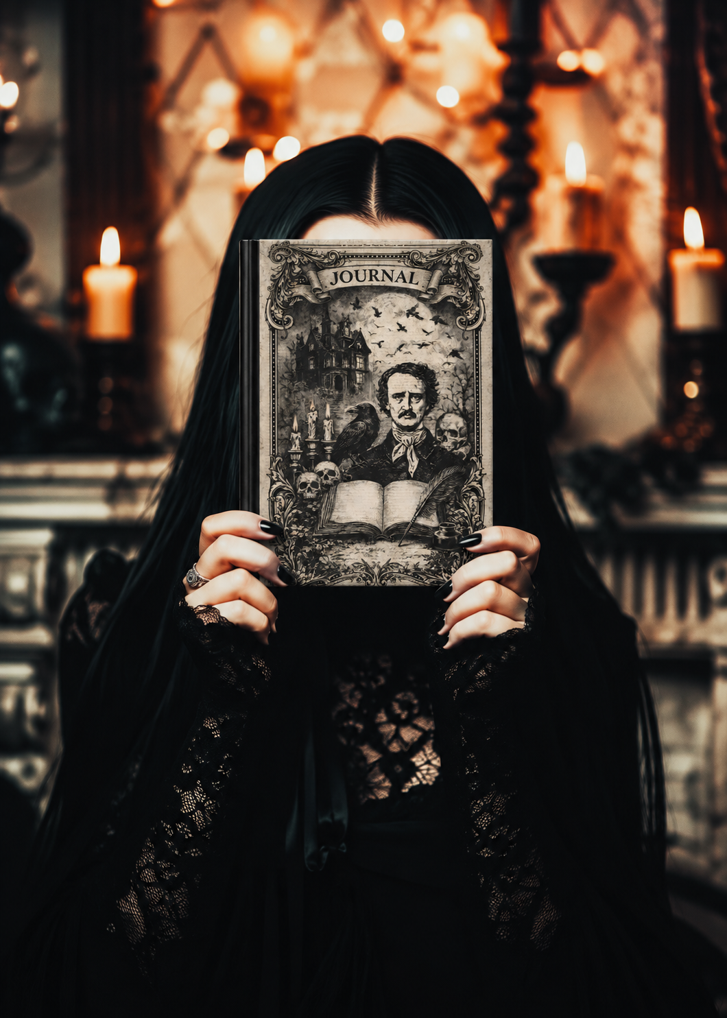 The House That Remembered Everything | Gothic Hardcover Journal
