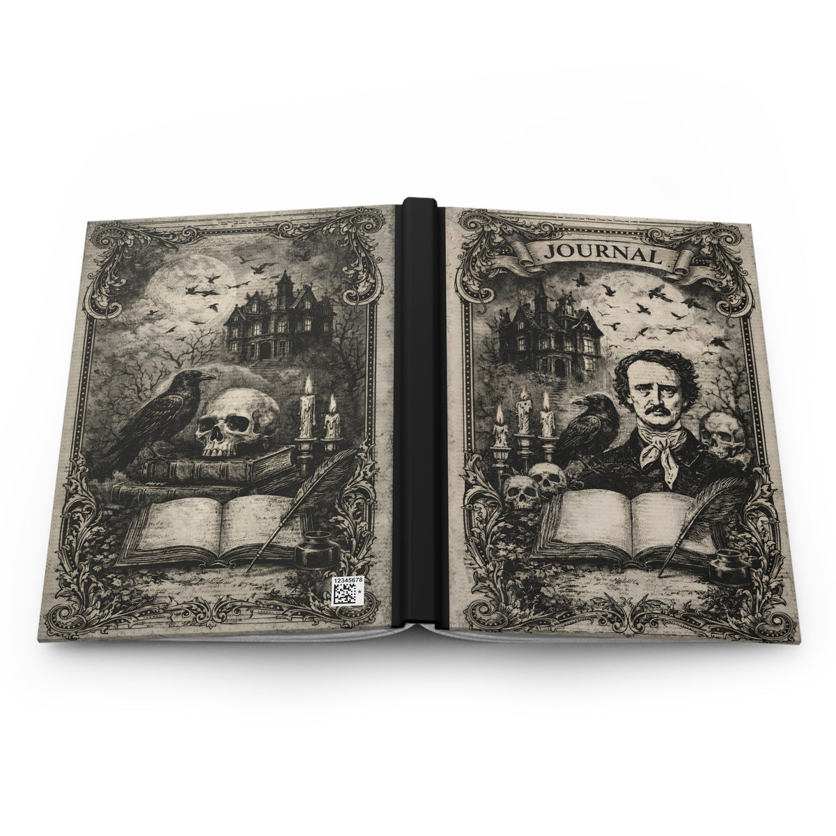 The House That Remembered Everything | Gothic Hardcover Journal