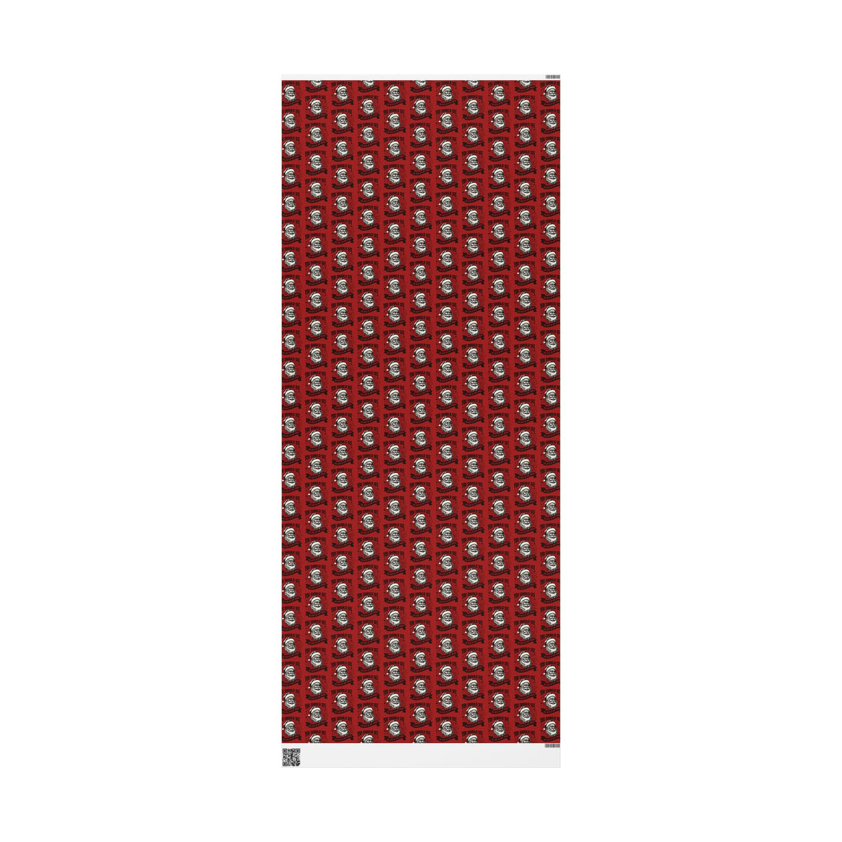 Santa's Sack Naughty Christmas Wrapping Paper