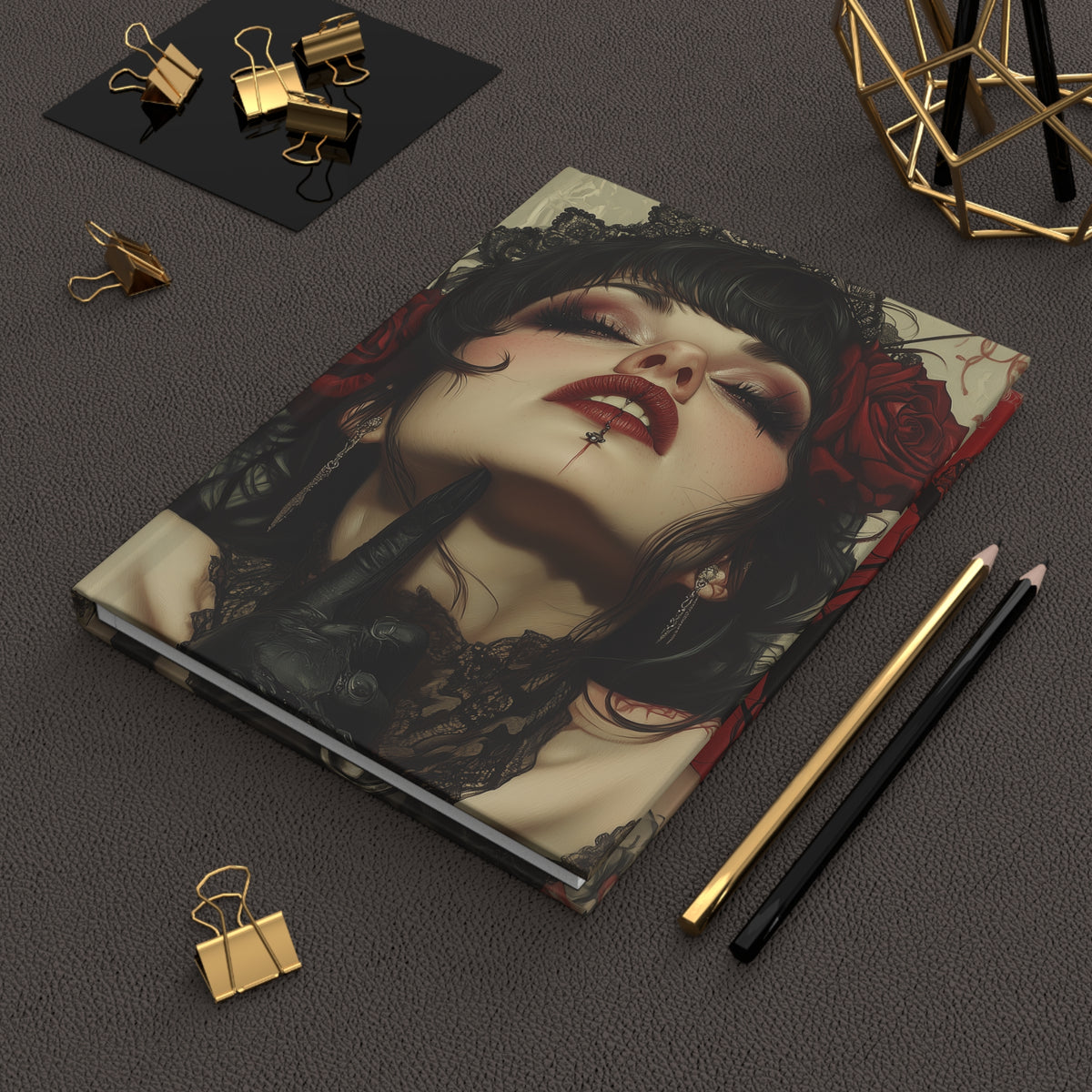 My Silence Was Not an Apology | Gothic Hardcover Journal
