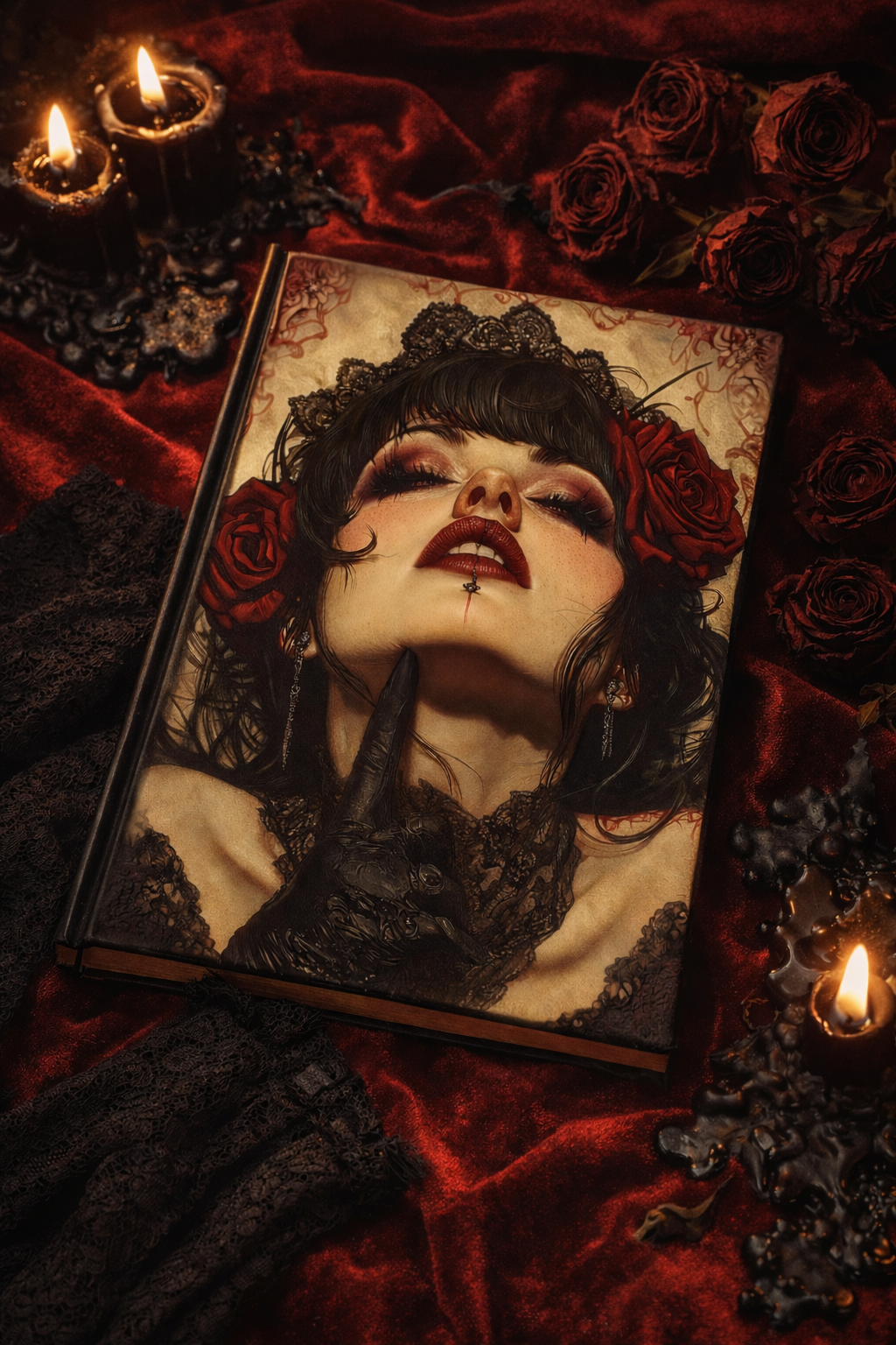 My Silence Was Not an Apology | Gothic Hardcover Journal
