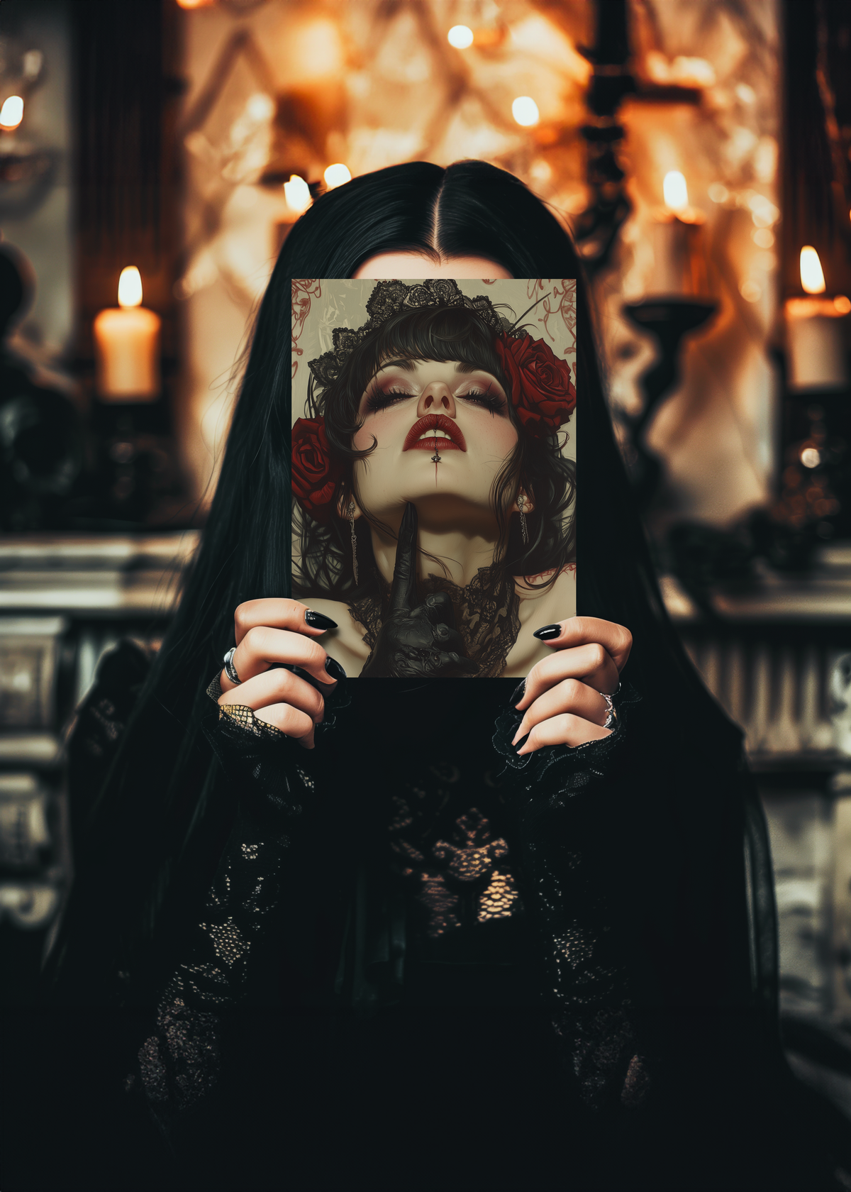 My Silence Was Not an Apology | Gothic Hardcover Journal