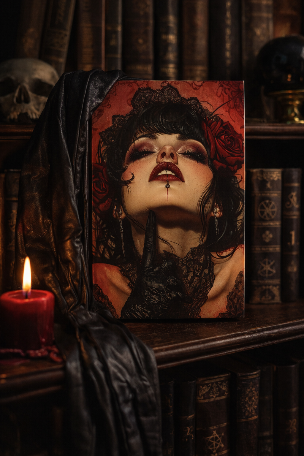 My Silence Was Not an Apology | Gothic Hardcover Journal