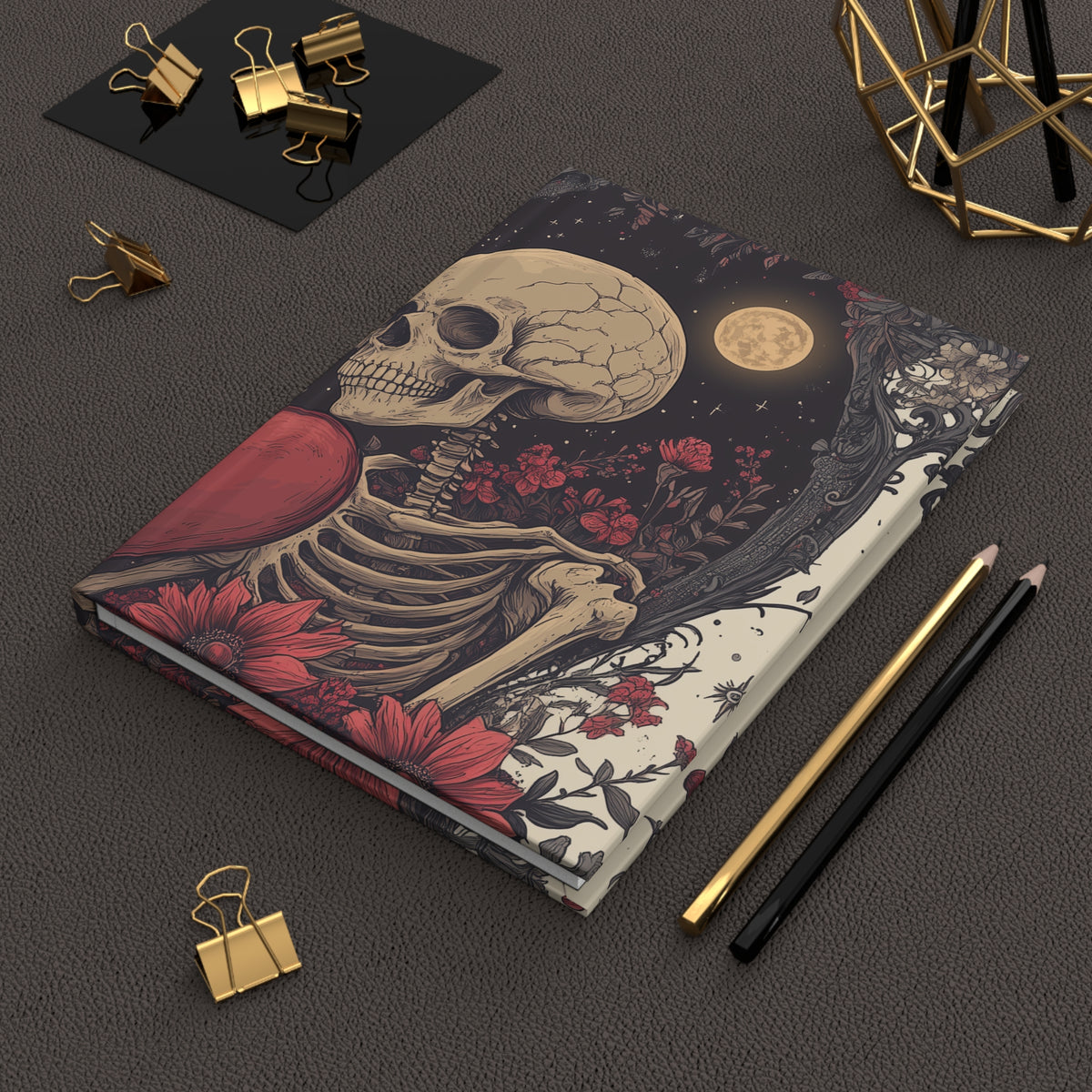 Still Yours, Even as Bone | Gothic Hardcover Journal