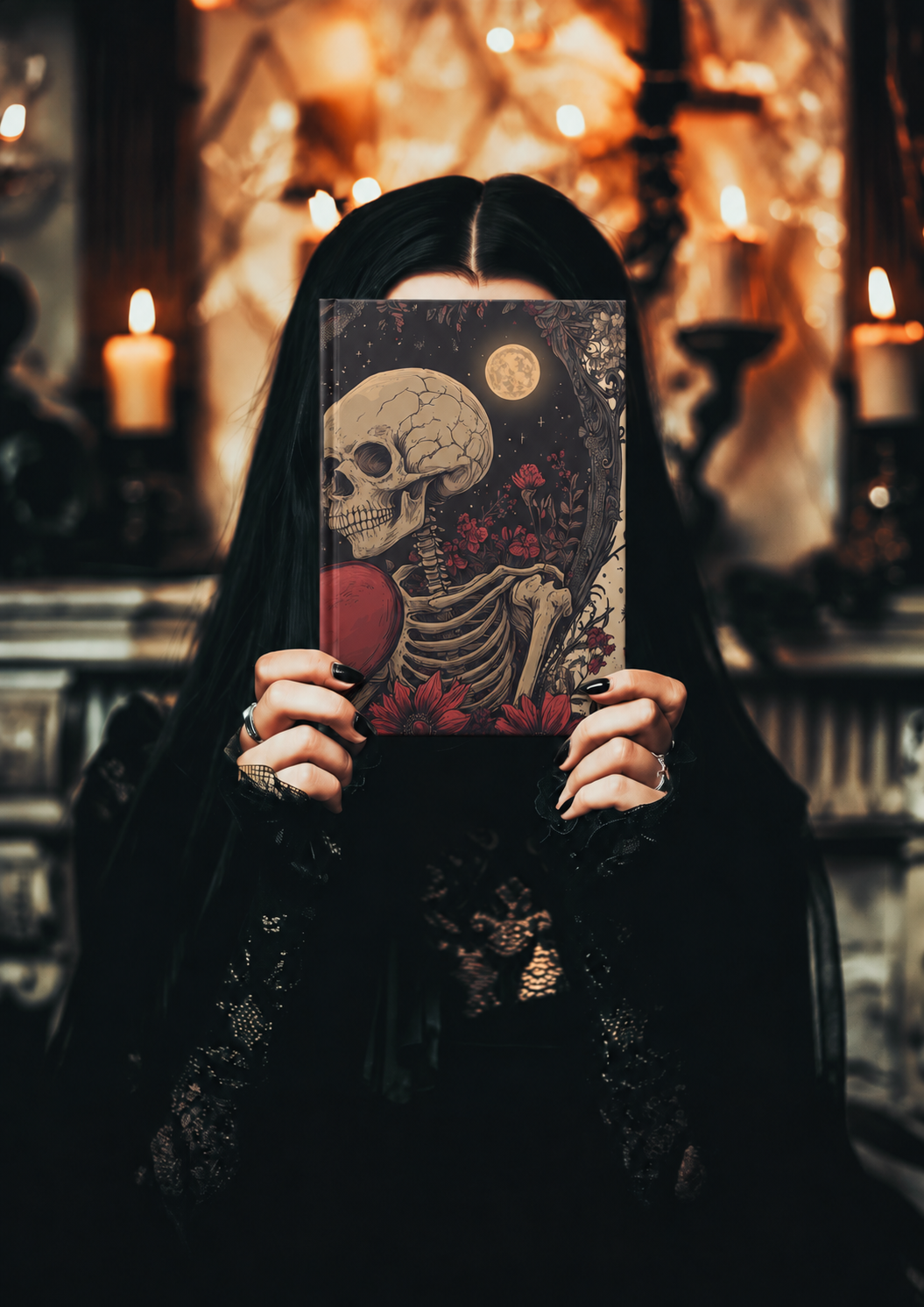 Still Yours, Even as Bone | Gothic Hardcover Journal