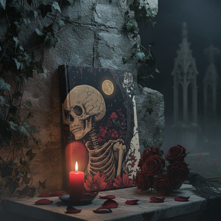 Still Yours, Even as Bone | Gothic Hardcover Journal