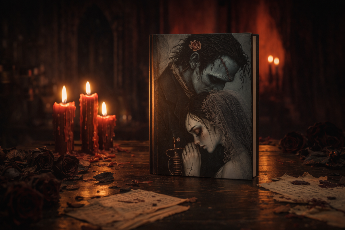VENGEANCE - I Will Be With You on Your Wedding Night | Gothic Hardcover Journal