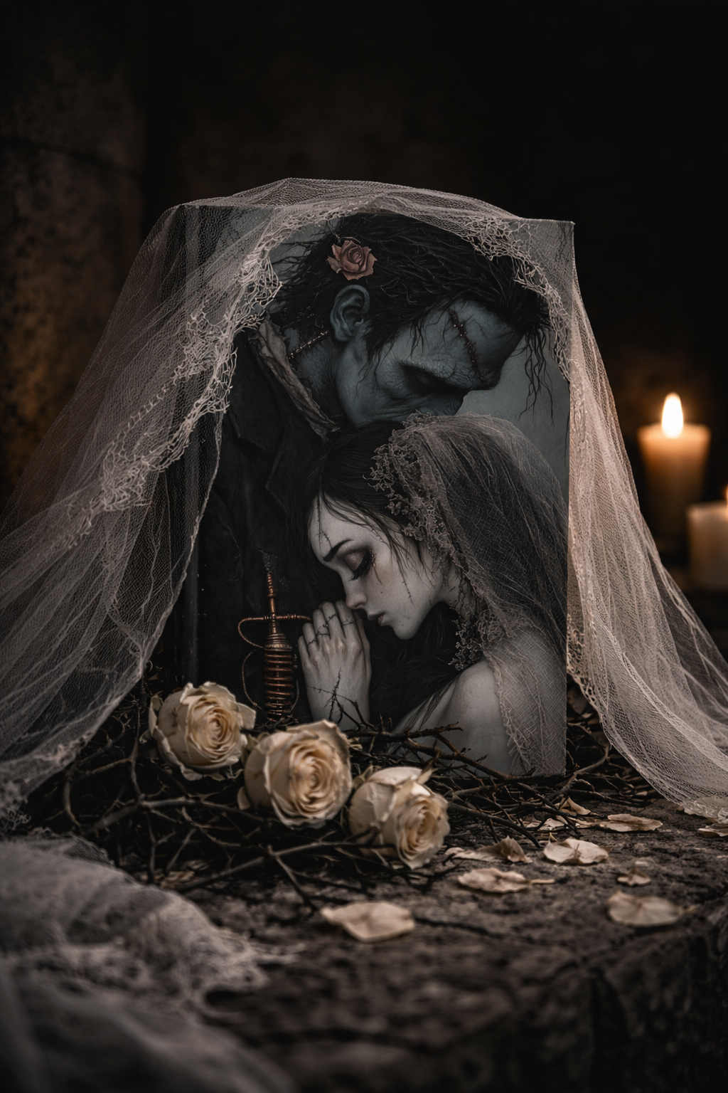 VENGEANCE - I Will Be With You on Your Wedding Night | Gothic Hardcover Journal