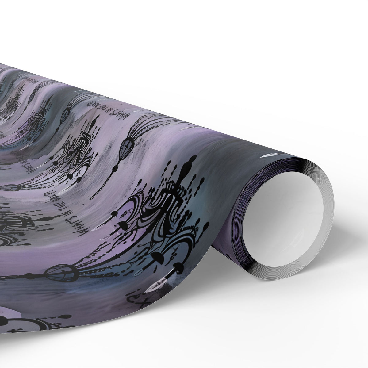 What's in the Box?! Horror Dark Humor Wrapping Paper