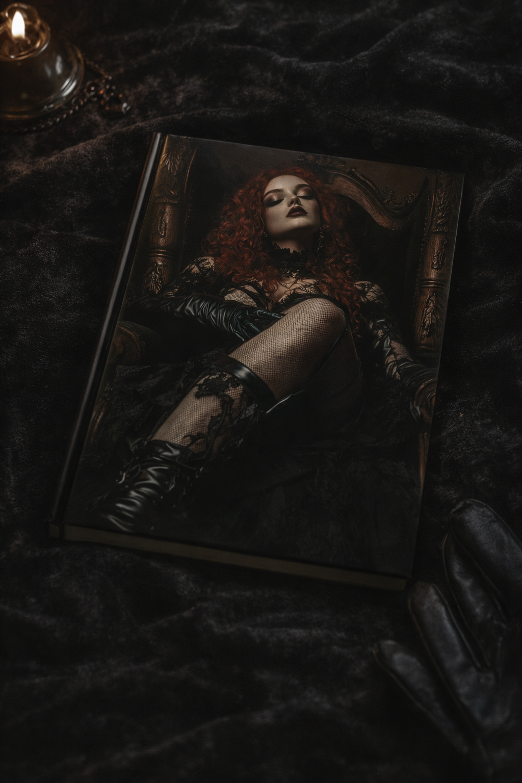 What I Withheld on Purpose | Gothic Hardcover Journal